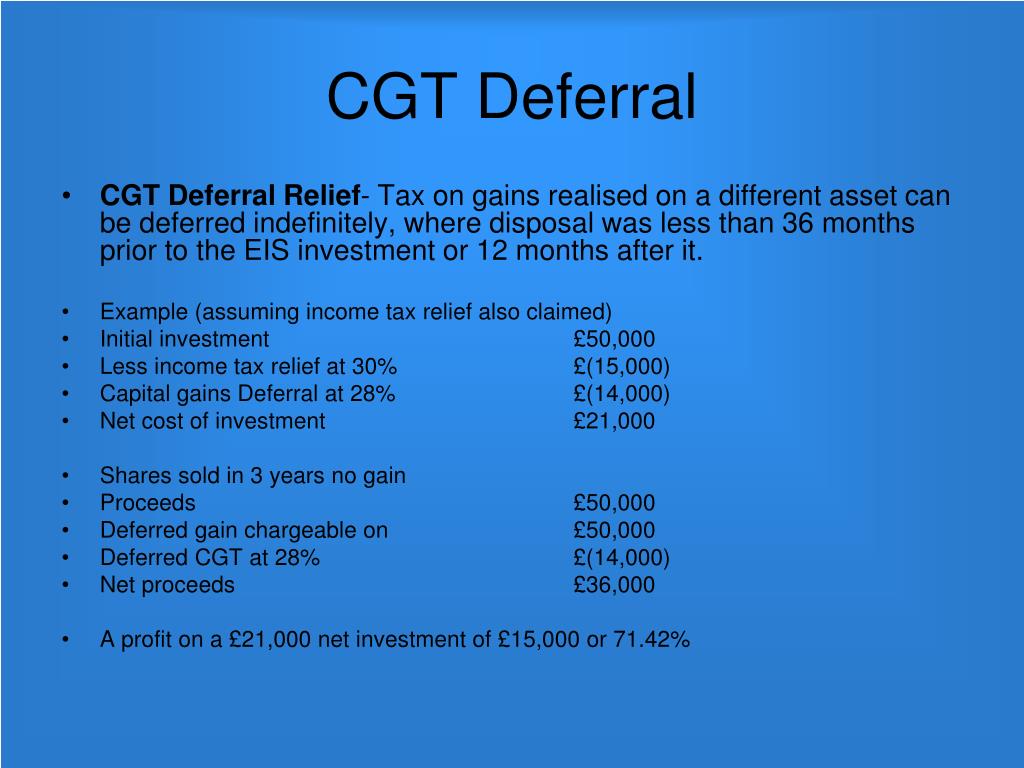 PPT ENTERPRISE INVESTMENT SCHEME PowerPoint Presentation, free