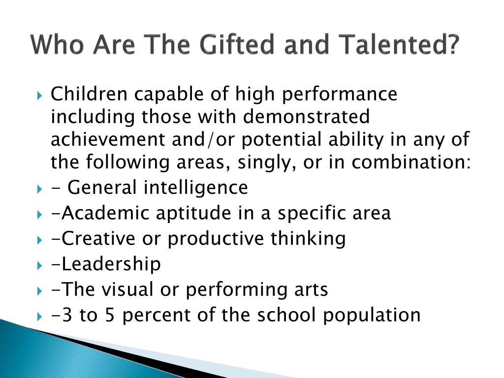 PPT Gifted and Talented Program Conroe ISD PowerPoint Presentation