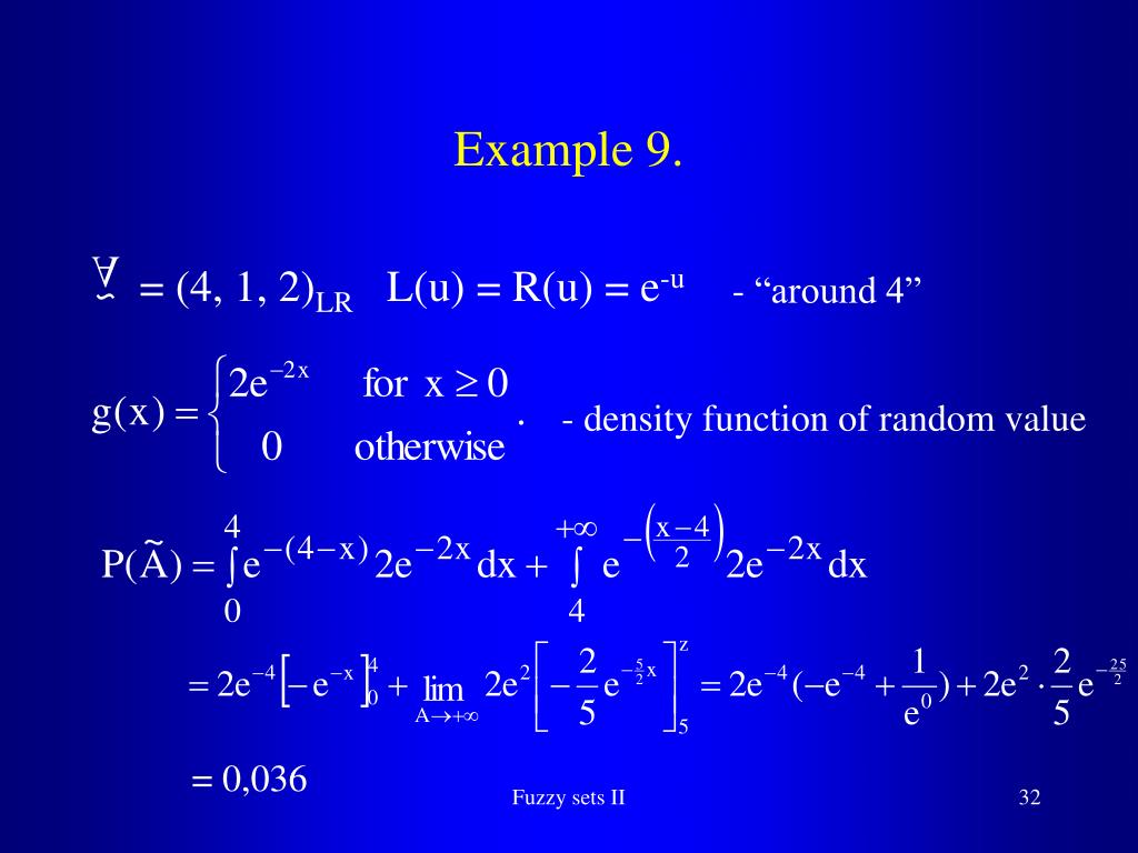 PPT Fuzzy sets II PowerPoint Presentation, free download ID6006816