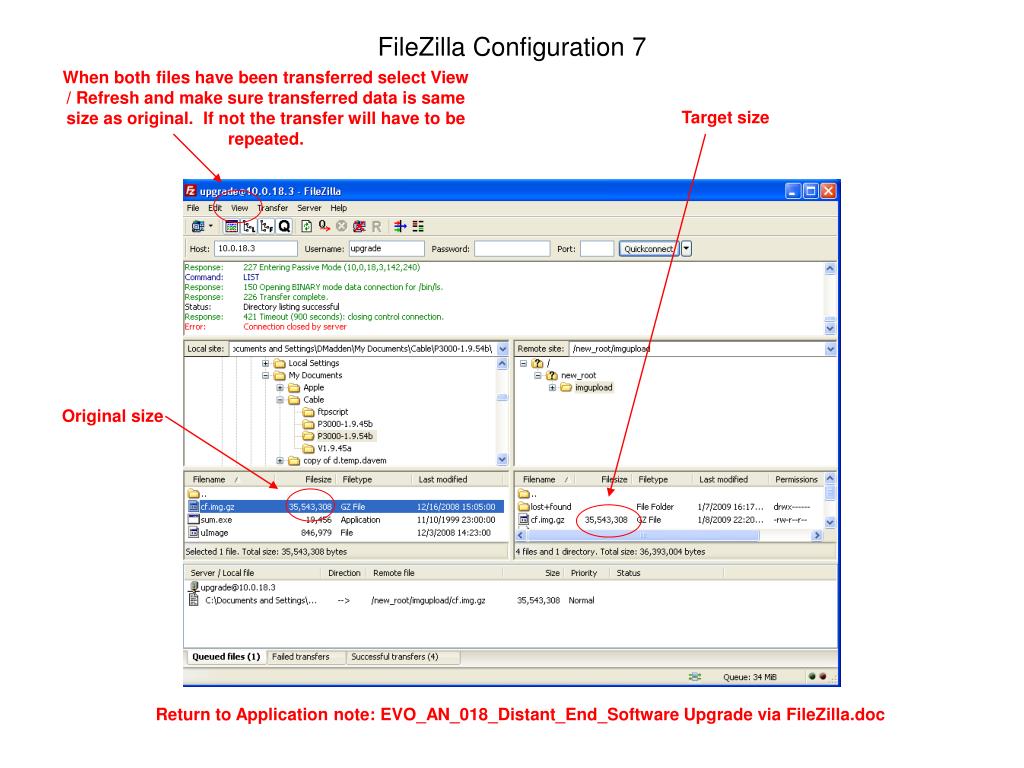 PPT FileZilla Configuration PowerPoint Presentation, free download