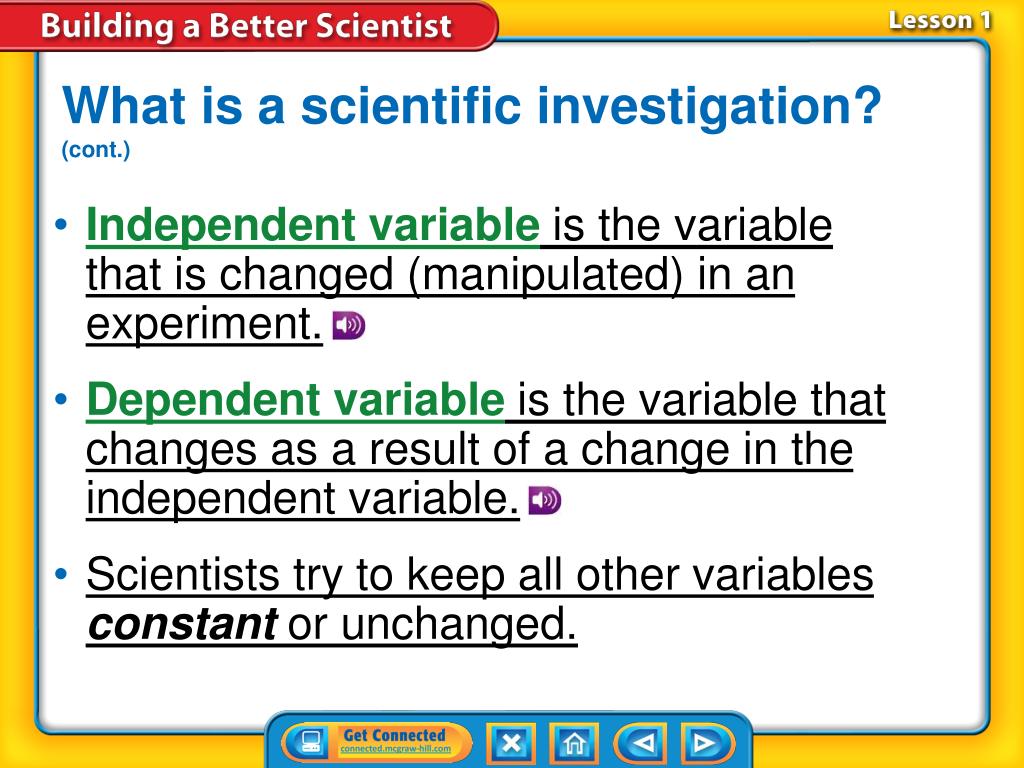PPT Chapter Introduction Lesson 1 Nature of Science Lesson 2 The