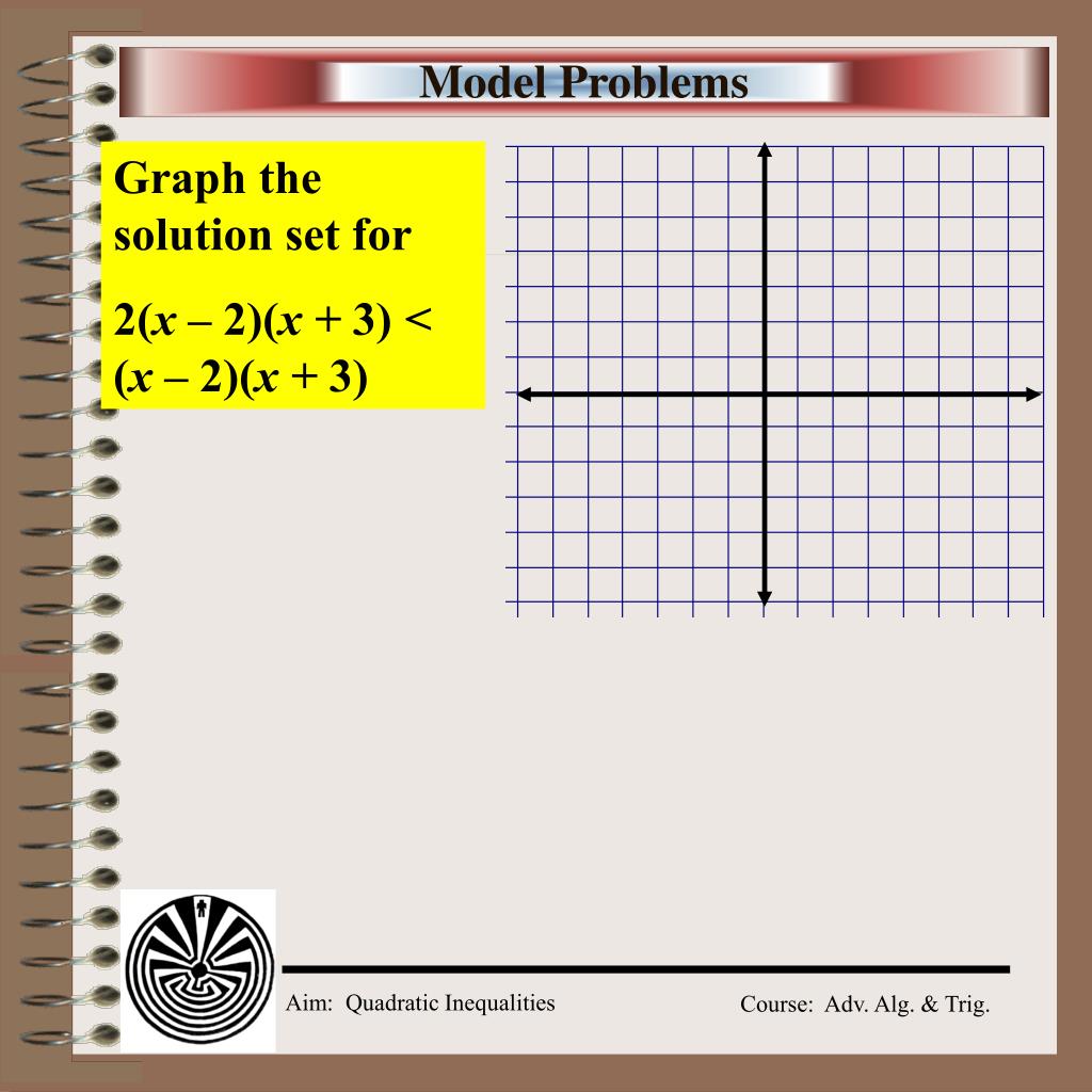 PPT Aim How do we solve quadratic inequalities? PowerPoint