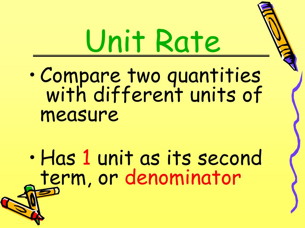 PPT Unit 1 Ratios and Unit Rates PowerPoint Presentation, free