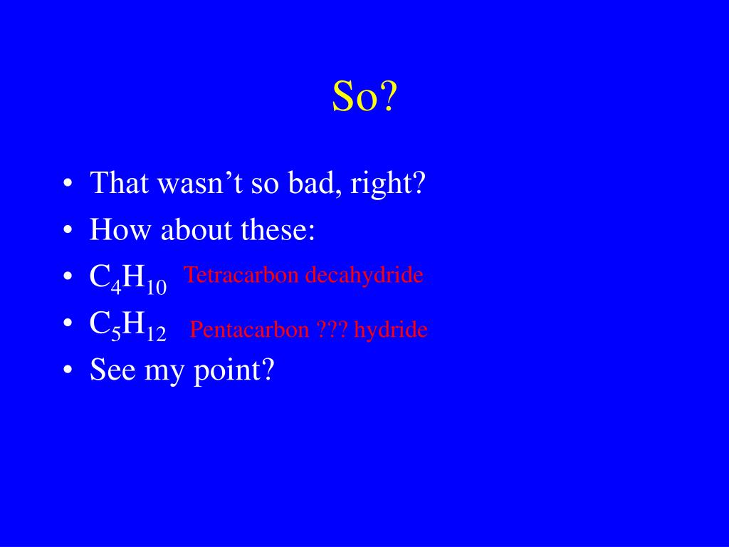 PPT Organic Naming Rules PowerPoint Presentation, free download ID