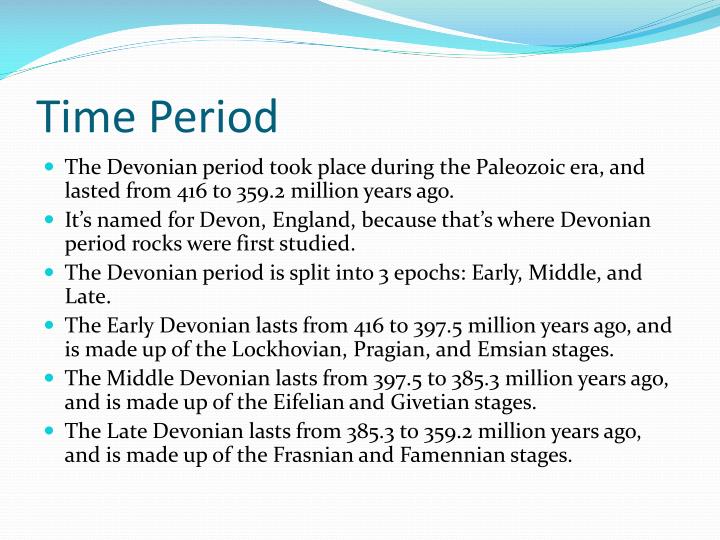 PPT The Devonian Period PowerPoint Presentation ID6015351