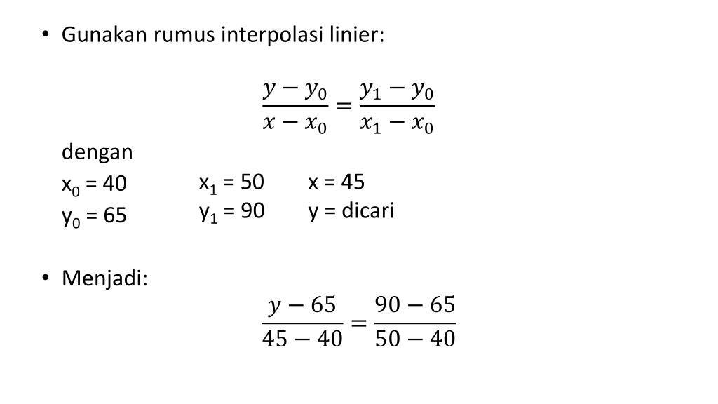 PPT Interpolasi PowerPoint Presentation, free download ID6015797(03)