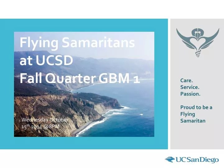 PPT Flying Samaritans at UCSD Fall Quarter GBM 1 PowerPoint