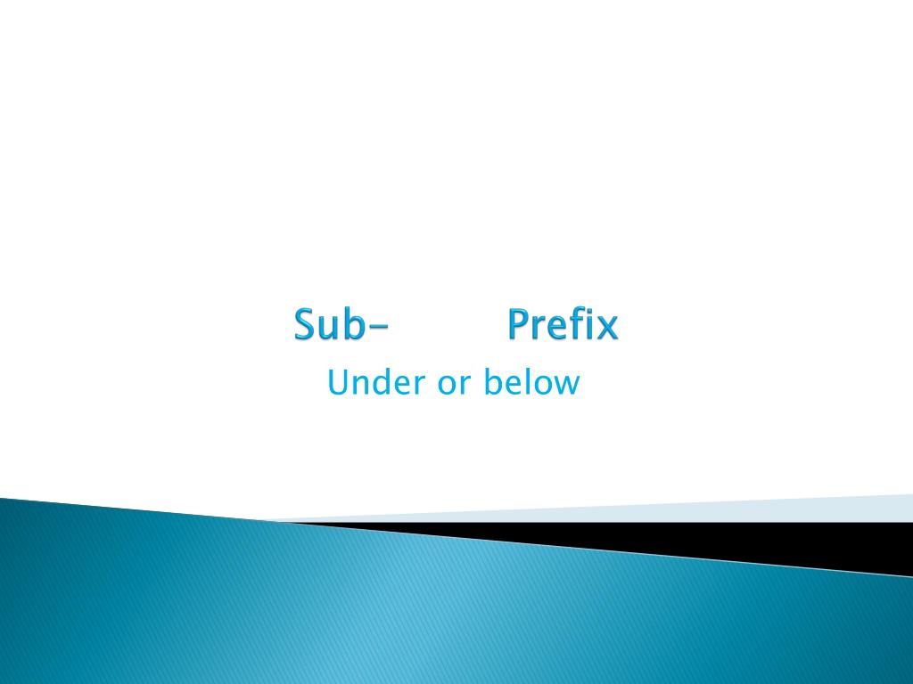 PPT Prefix/Suffix Vocab. PowerPoint Presentation, free download ID