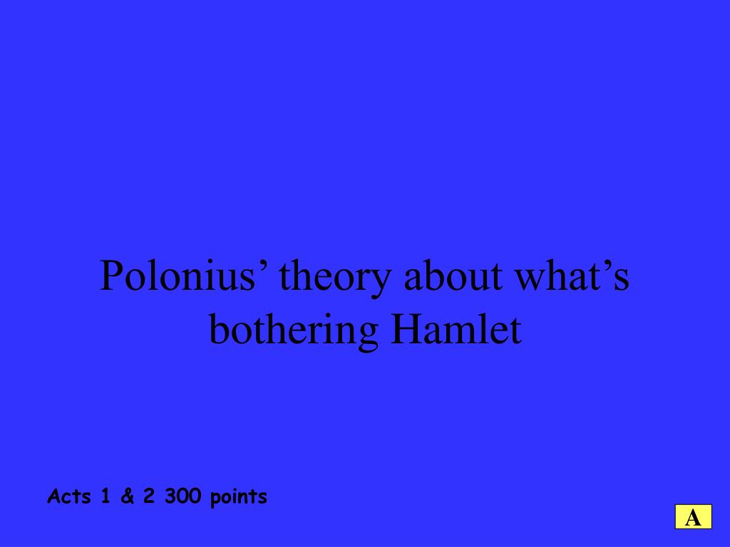 PPT Hamlet PowerPoint Presentation, free download ID6020049