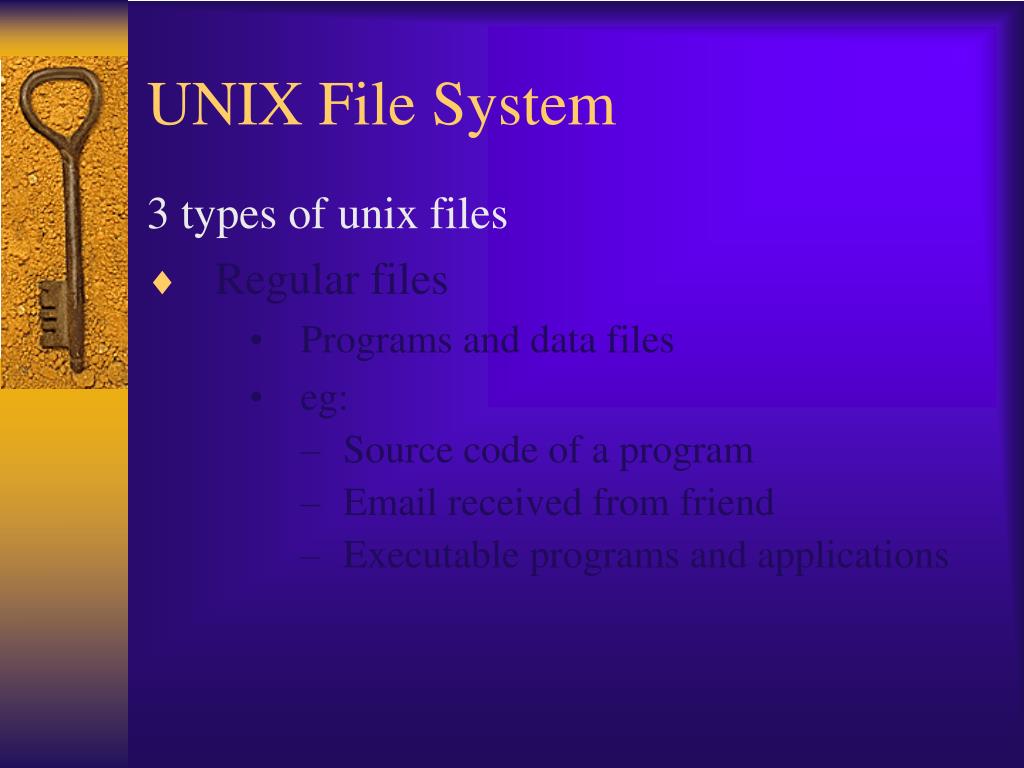 PPT UNIX & file system PowerPoint Presentation, free download ID