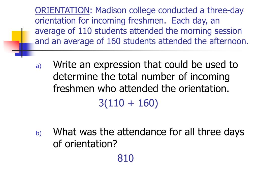 PPT Lesson 1.5 The Distributive Property, pg. 26 PowerPoint