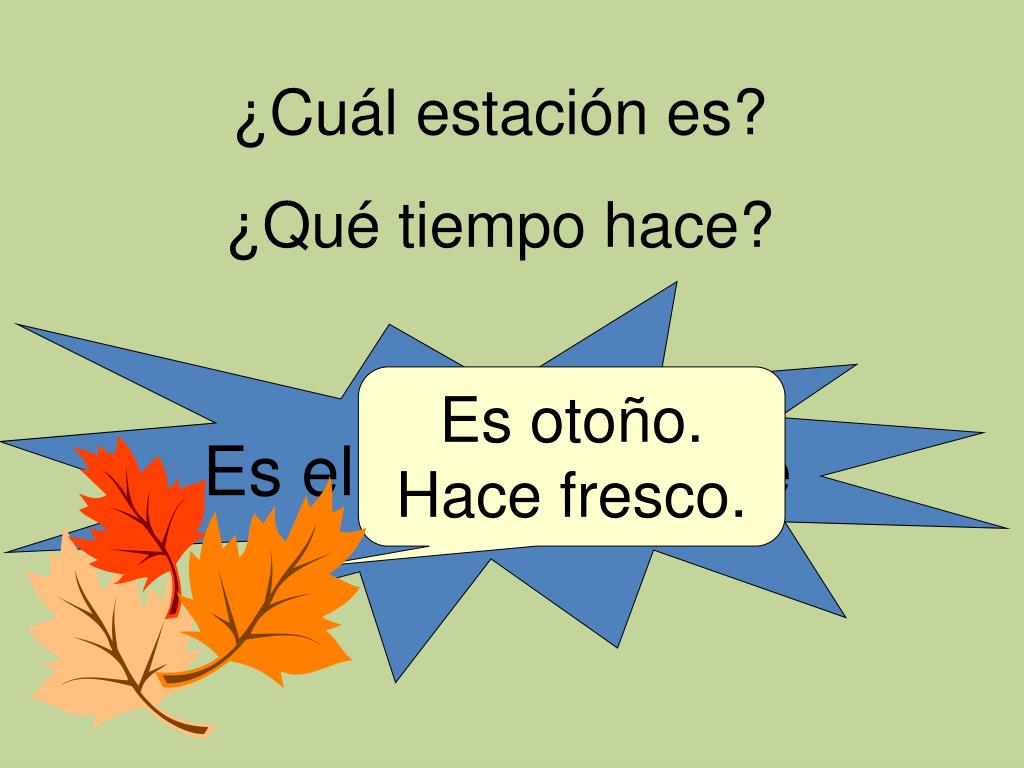 PPT Las estaciones del año PowerPoint Presentation, free download