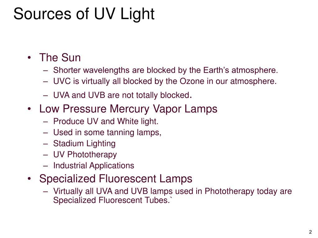 PPT What is UV (Ultraviolet) Light? PowerPoint Presentation, free