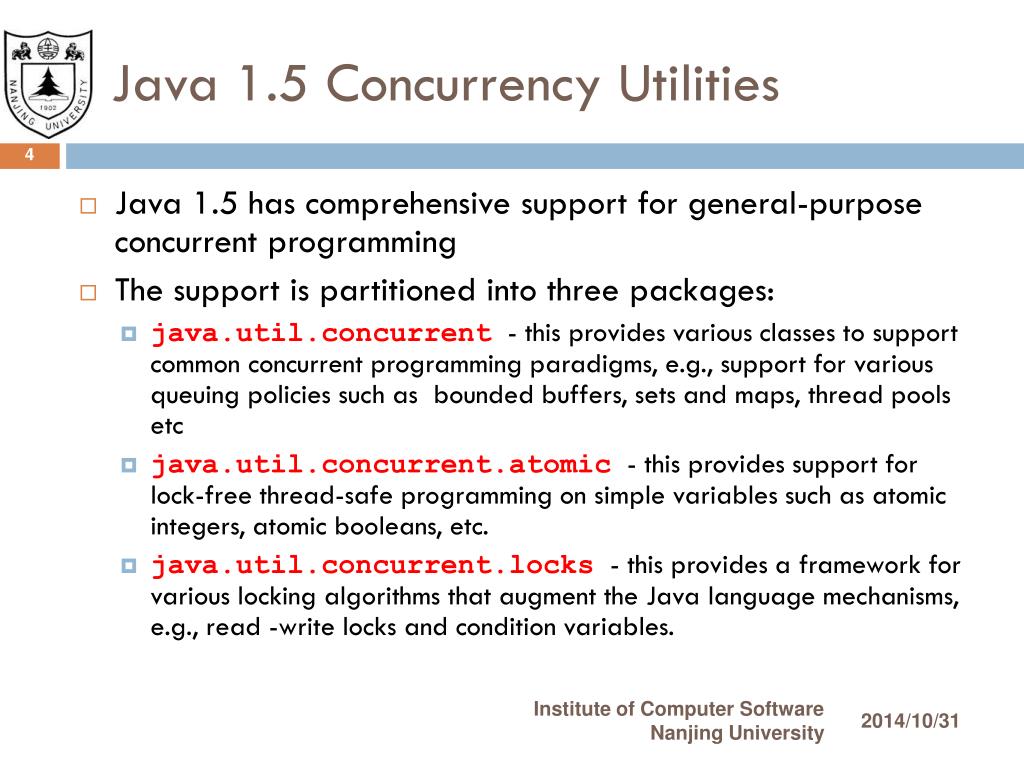 PPT Concurrent Programming in Java PowerPoint Presentation, free