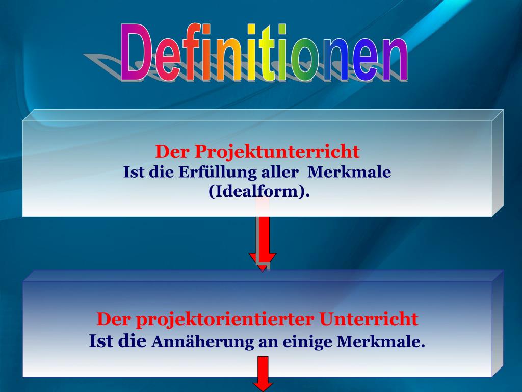 PPT Projektarbeit im DaF Unterricht wie mache ich das ? PowerPoint