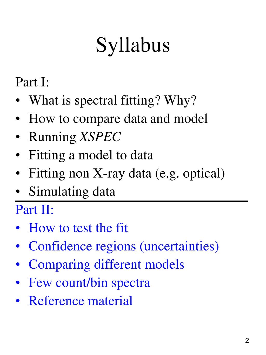 PPT An Introduction to Xray Spectral Fitting I Getting started with