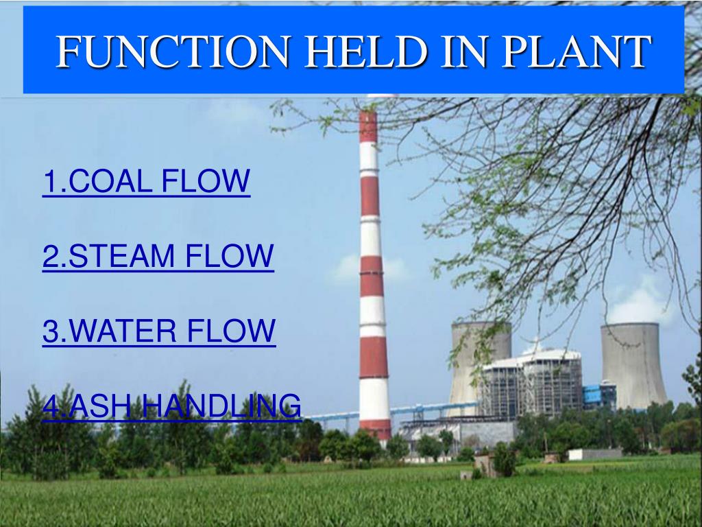 PPT THERMAL POWER PLANT PowerPoint Presentation, free download ID