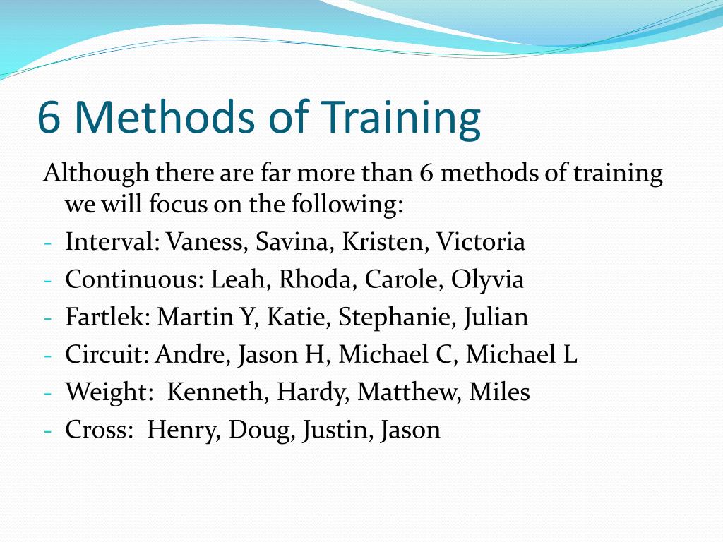 PPT Methods of training PowerPoint Presentation, free download ID