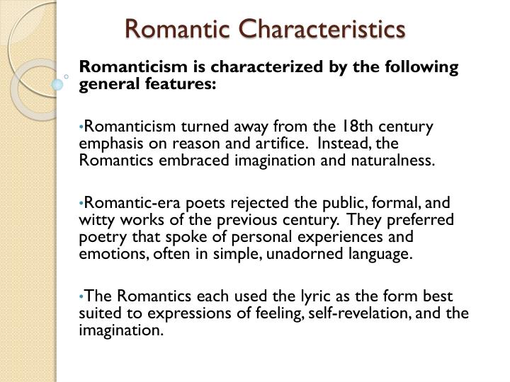 PPT The Romantic Period 17981832 PowerPoint Presentation ID6045191