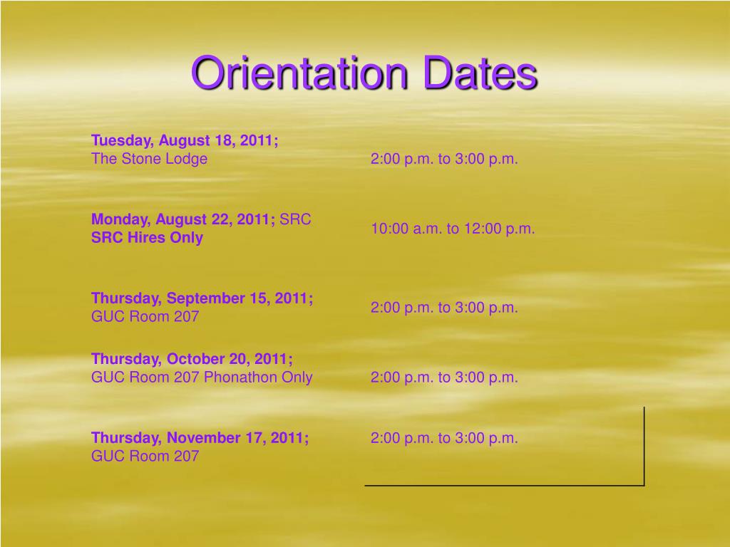 PPT Student Employment Guidelines 201112 PowerPoint Presentation