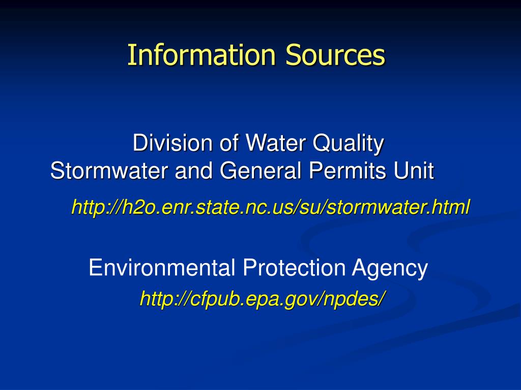 PPT Stormwater Regulations PowerPoint Presentation, free download