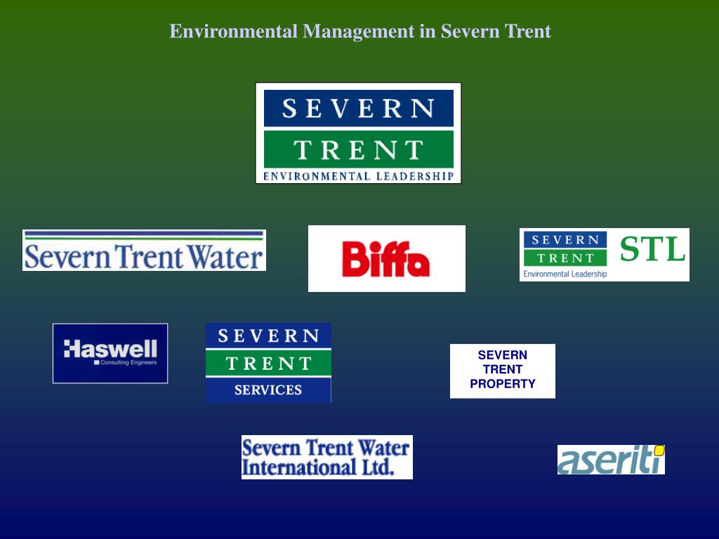 PPT Environmental Management in Severn Trent PowerPoint Presentation