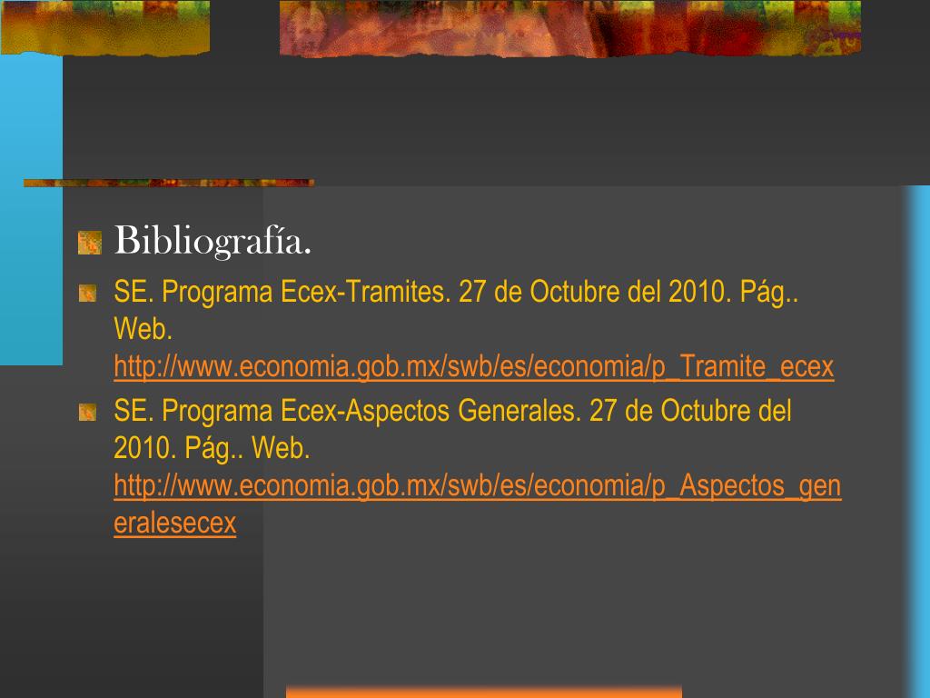 PPT Programa Ecex Empresas de Comercio Exterior PowerPoint