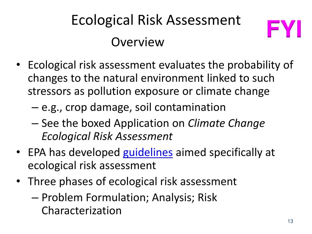 PPT Environmental Risk Analysis PowerPoint Presentation, free