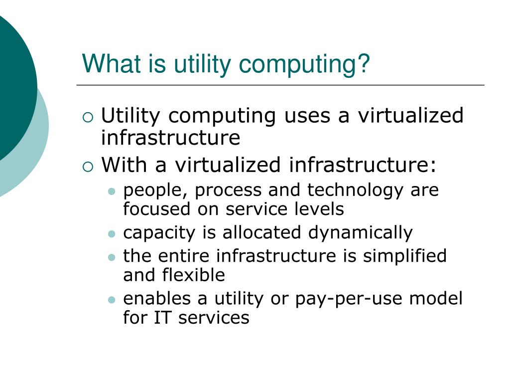 PPT Utility Computing PowerPoint Presentation, free download ID6064432