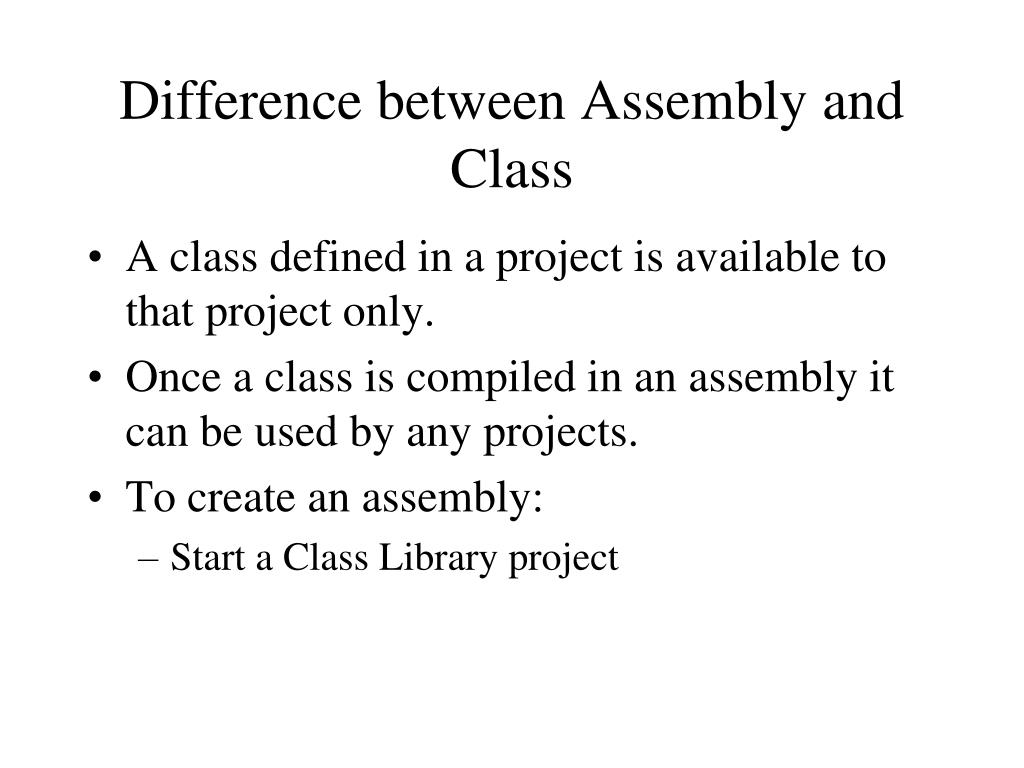 PPT VB Classes PowerPoint Presentation, free download ID6064856