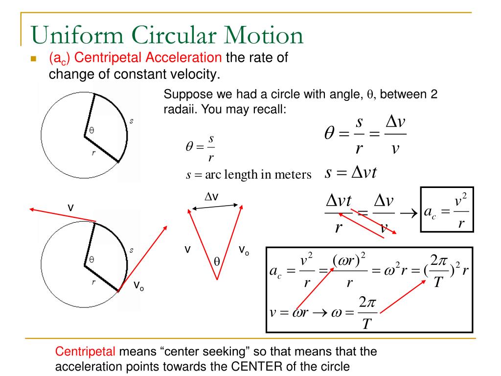 PPT Uniform Circular Motion PowerPoint Presentation, free download