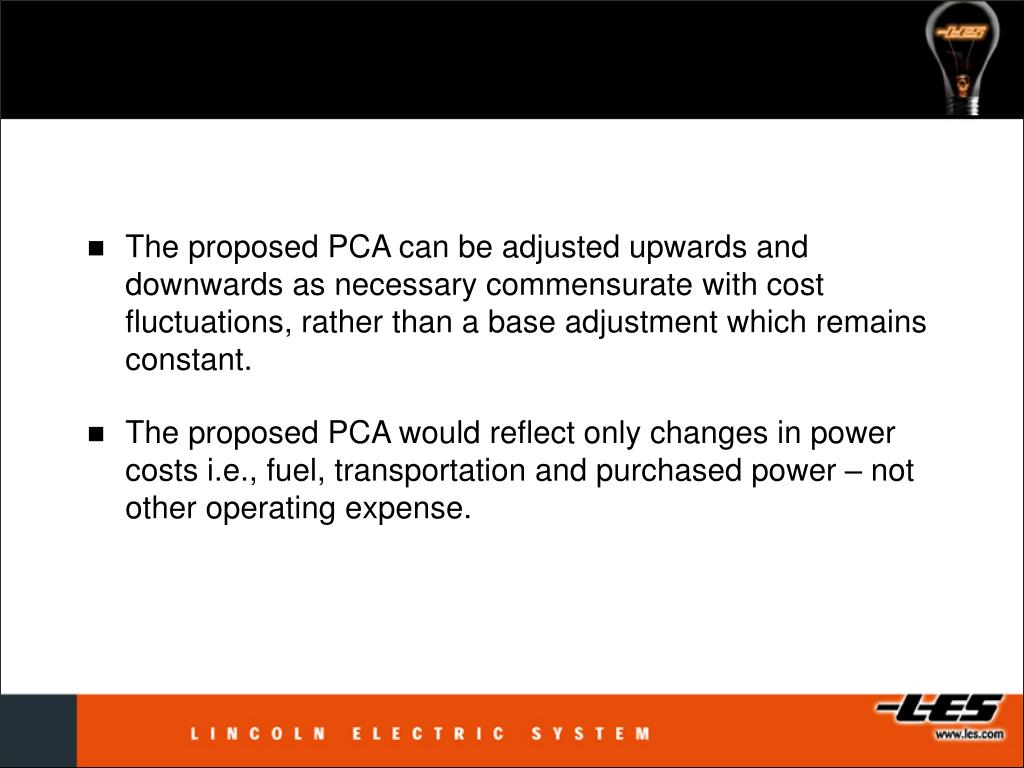 PPT Fuel Cost Adjustment and Implementation Methodology PowerPoint