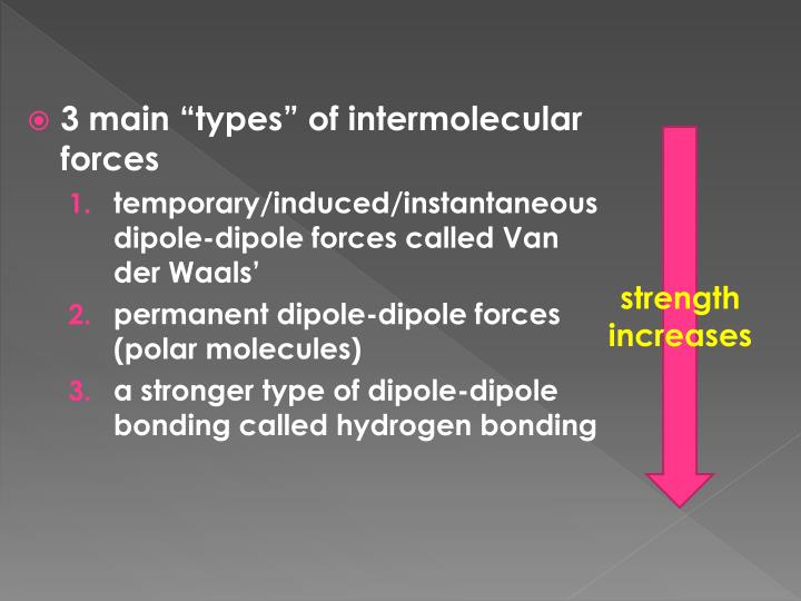 PPT Inter molecular Forces Topic 4.3 PowerPoint Presentation ID6075906