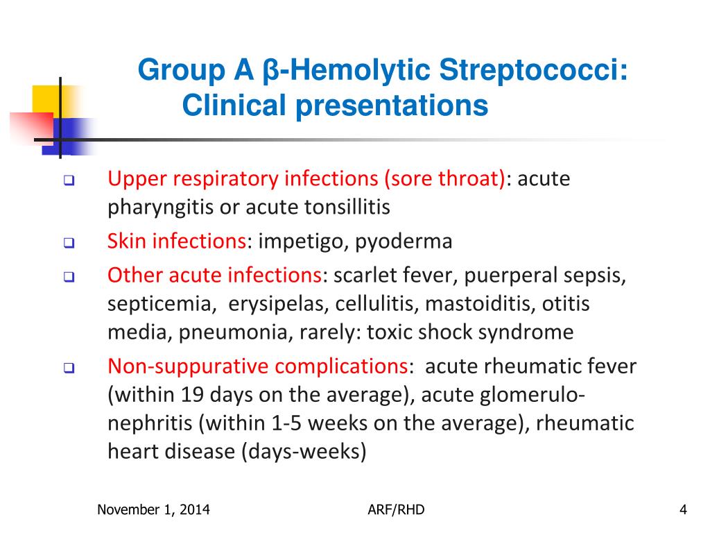 PPT Streptococcal Infections The Case of Acute Rheumatic Fever / Rheumatic Heart Disease