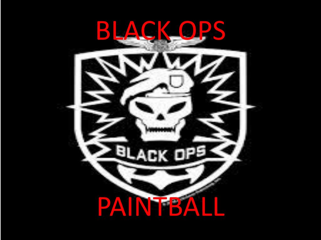 PPT BLACK OPS PAINTBALL PowerPoint Presentation, free download ID