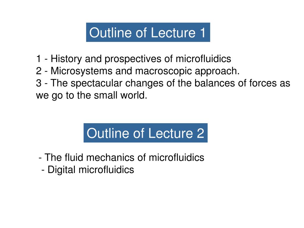 An introduction to microfluidics and their applications