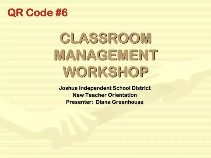 PPT CLASSROOM MANAGEMENT PowerPoint Presentation, free