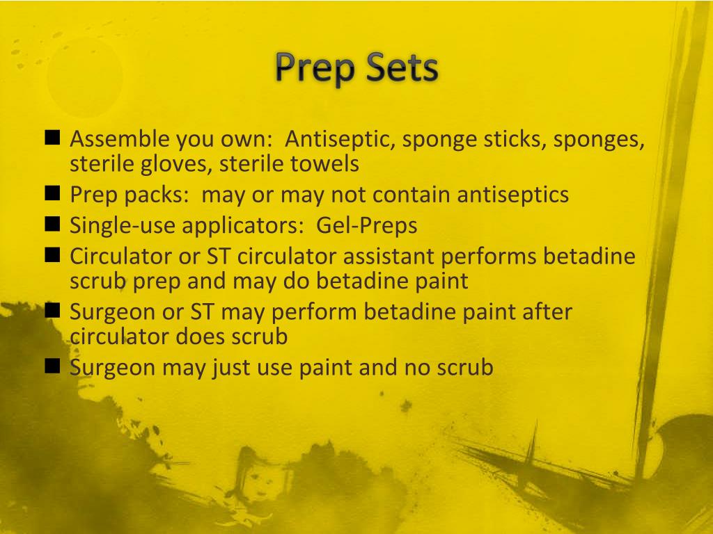 PPT SKIN PREP PowerPoint Presentation, free download ID6083371