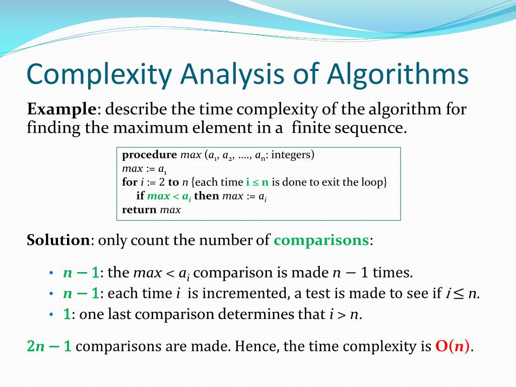 PPT Discrete Mathematics Complexity of Algorithms PowerPoint