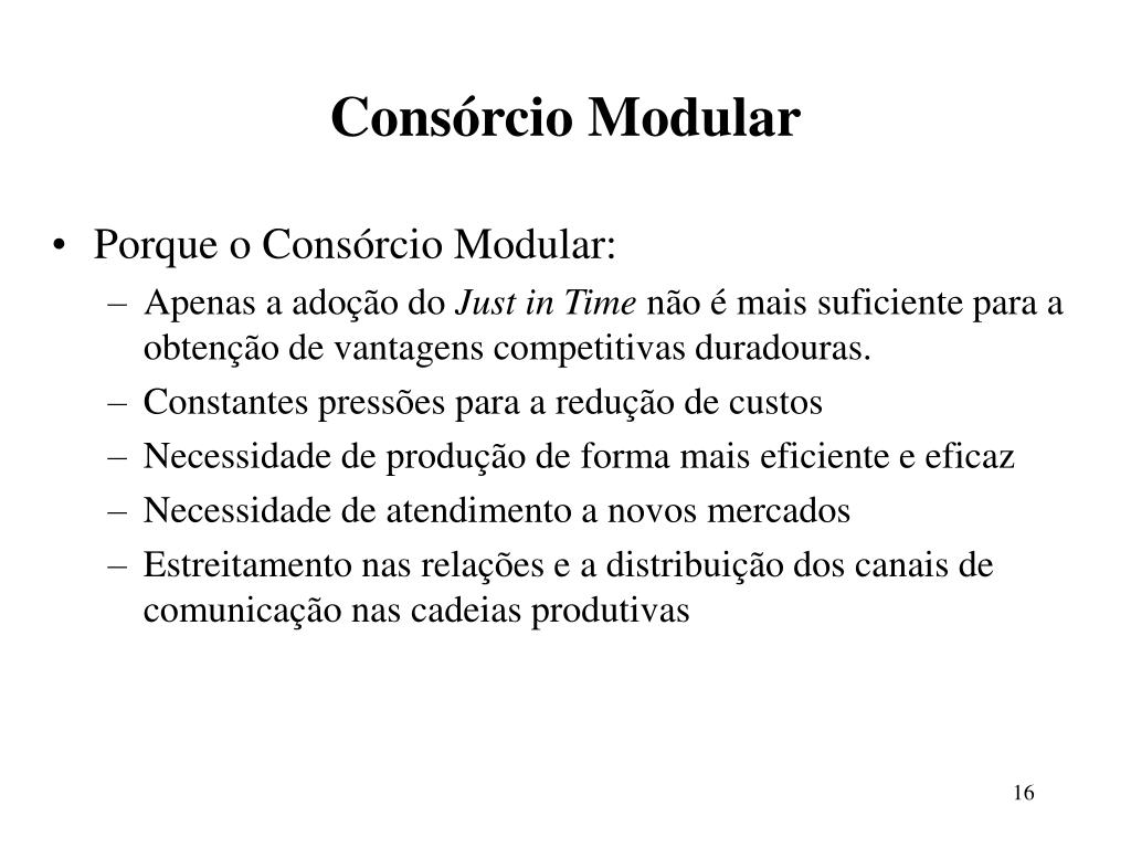 PPT Consórcio Modular PowerPoint Presentation, free download ID6086529