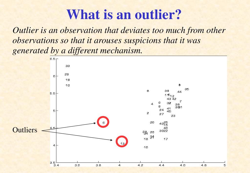 PPT Outlier Detection Using kNearest Neighbour Graph PowerPoint