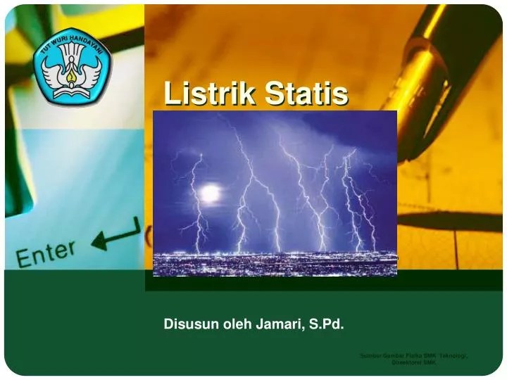 PPT Listrik Statis PowerPoint Presentation, free download ID6090401