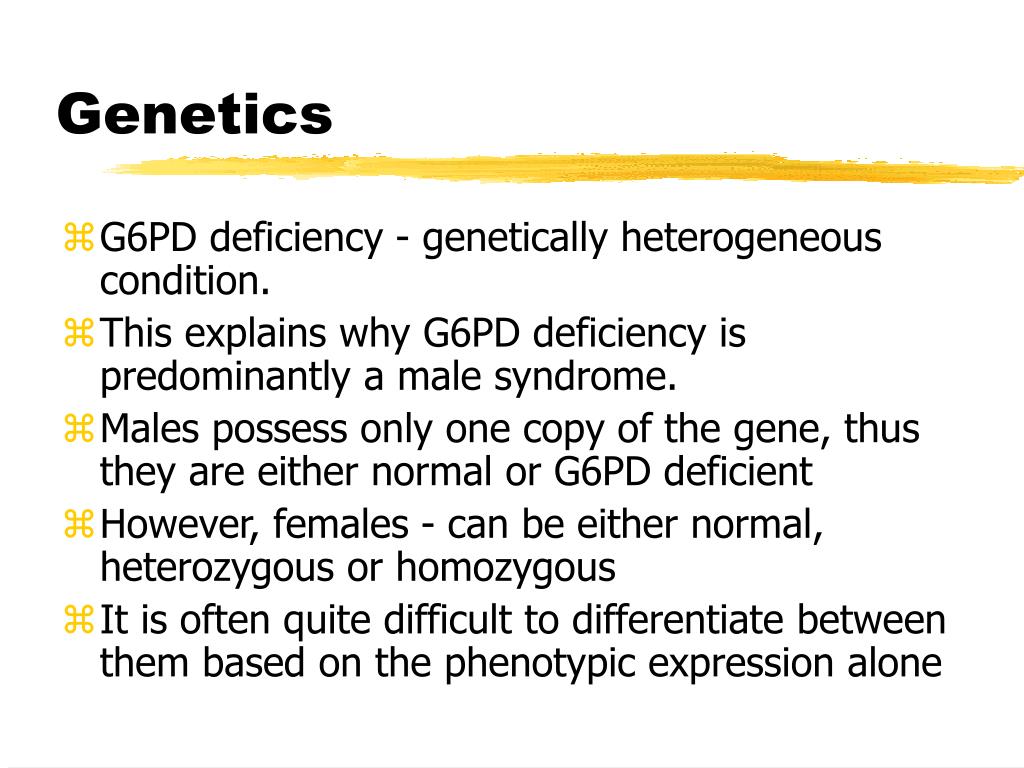 PPT Molecular basis of G6PD deficiency PowerPoint Presentation, free