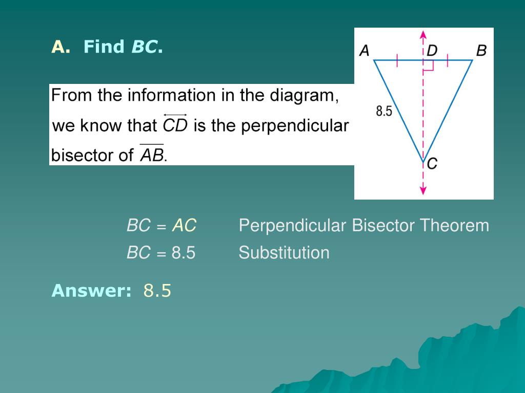 PPT 51 Bisectors of Triangles PowerPoint Presentation, free download