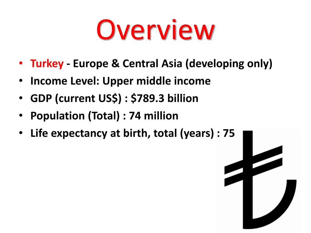 PPT Economy of Turkey PowerPoint Presentation, free download ID6091970