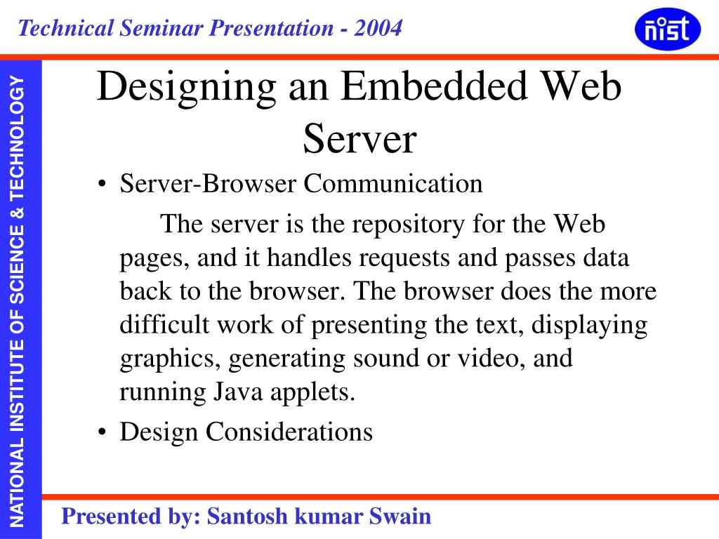 PPT EMBEDDED WEB TECHNOLOGY PowerPoint Presentation, free download