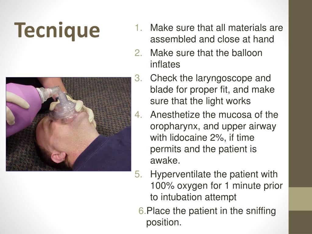 PPT Endotracheal Intubation PowerPoint Presentation, free download