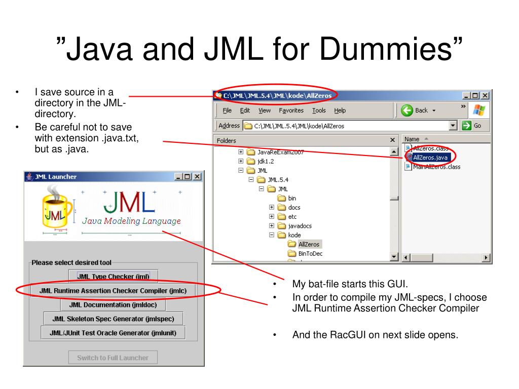 PPT ”Java and JMLfor Dummies” PowerPoint Presentation, free download