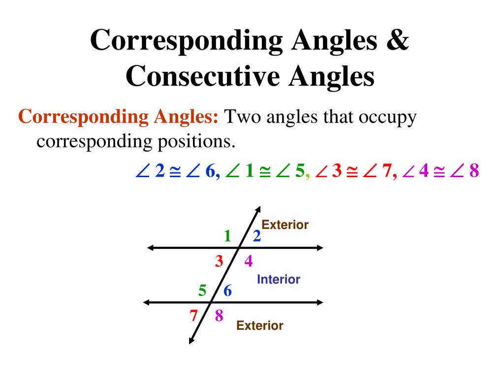 PPT 3.3 Parallel Lines & Transversals Mr. Miller Geometry PowerPoint