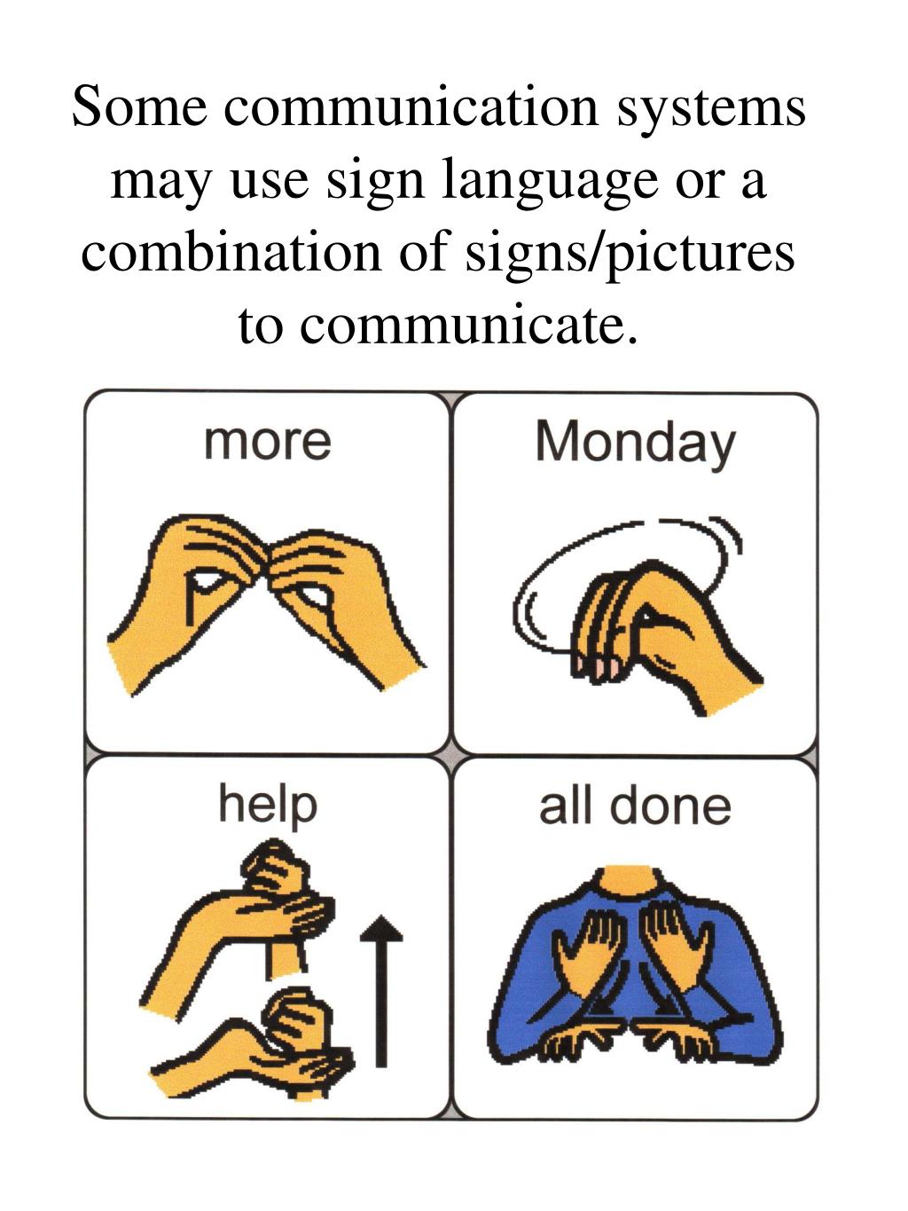 Systems To Provide Communication That Can Be Either Aided Or Unaided Is